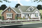 Cottage Style House Plan - 4 Beds 2 Baths 1997 Sq/Ft Plan #513-2048 