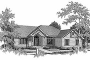 Traditional Style House Plan - 3 Beds 2 Baths 2012 Sq/Ft Plan #70-281 