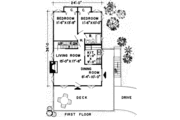 House Plan - 4 Beds 2 Baths 1956 Sq/Ft Plan #312-431 