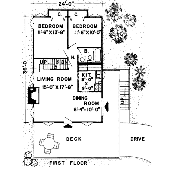 Floor Plan - Main Floor Plan #312-431