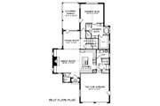 Tudor Style House Plan - 4 Beds 2.5 Baths 2732 Sq/Ft Plan #413-137 