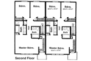 Traditional Style House Plan - 3 Beds 2.5 Baths 2740 Sq/Ft Plan #303-122 