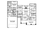 Craftsman Style House Plan - 4 Beds 2.5 Baths 2284 Sq/Ft Plan #21-341 