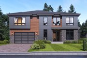 Contemporary Style House Plan - 4 Beds 3 Baths 3355 Sq/Ft Plan #1066-51 