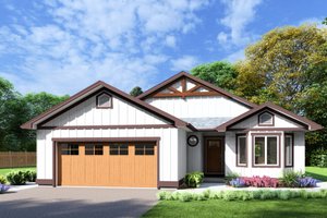 Farmhouse Exterior - Front Elevation Plan #126-265