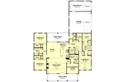 Farmhouse Style House Plan - 4 Beds 3.5 Baths 2585 Sq/Ft Plan #430-379 