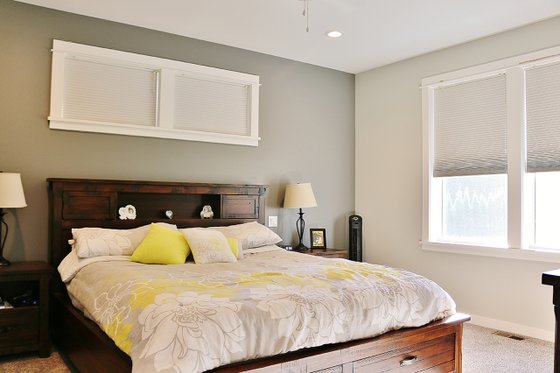 Interior - Master Bedroom for Craftsman House Plan #1070-13 - 4 bed, 2.5 bath