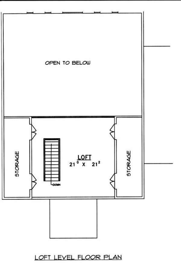 Home Plan - Country Floor Plan - Upper Floor Plan #117-583