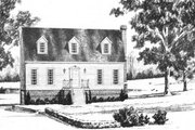 Bungalow Style House Plan - 3 Beds 2.5 Baths 1656 Sq/Ft Plan #36-283 