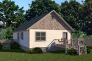 Cottage Style House Plan - 3 Beds 2 Baths 1152 Sq/Ft Plan #79-135 Exterior 