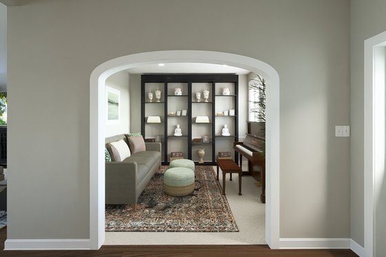 Interior - Entry for Traditional House Plan #1060-208 - 4 bed, 2.5 bath