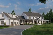 Farmhouse Style House Plan - 4 Beds 3.5 Baths 5178 Sq/Ft Plan #923-377 