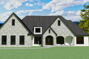 Farmhouse Style House Plan - 4 Beds 3 Baths 2468 Sq/Ft Plan #1109-24 Photo 