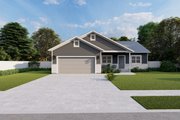 Traditional Style House Plan - 3 Beds 2 Baths 1280 Sq/Ft Plan #1060-192 