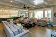 Craftsman Style House Plan - 4 Beds 3.5 Baths 3485 Sq/Ft Plan #70-1470 