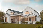 Farmhouse Style House Plan - 5 Beds 5.5 Baths 4592 Sq/Ft Plan #1114-15 
