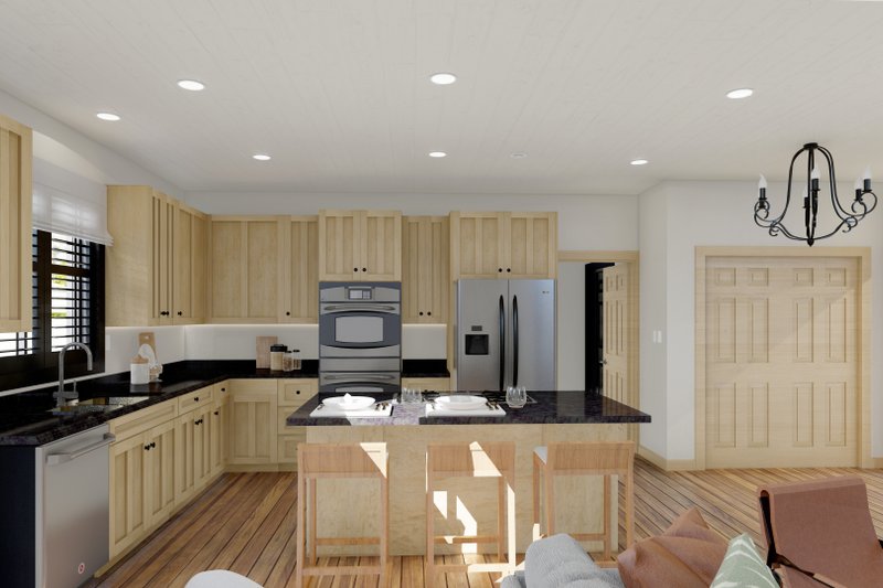House Design - Interior - Kitchen 1 for Traditional House Plan #1060-148 - 3 bed, 2.5 bath