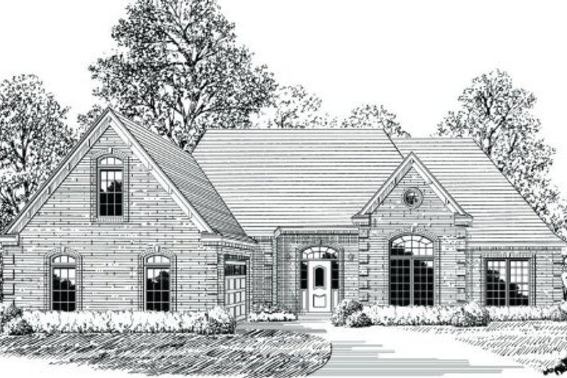 Traditional Style House Plan - 3 Beds 2 Baths 1974 Sq/Ft Plan #424-304
