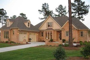 Exterior - Front Elevation 3 for European House Plan #927-39 - 3 bed, 2.5 bath