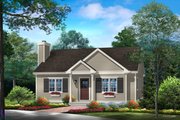 Cottage Style House Plan - 2 Beds 2 Baths 1137 Sq/Ft Plan #22-634 