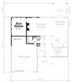 Contemporary Style House Plan - 4 Beds 2.5 Baths 2198 Sq/Ft Plan #20-2476 