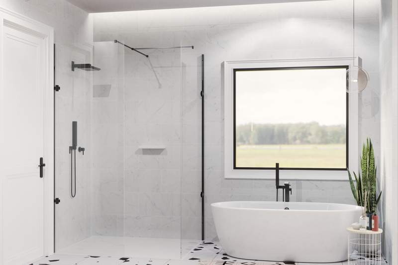 Architectural House Design - Interior - Master Bathroom 1 for Farmhouse House Plan #119-449 - 3 bed, 3 bath