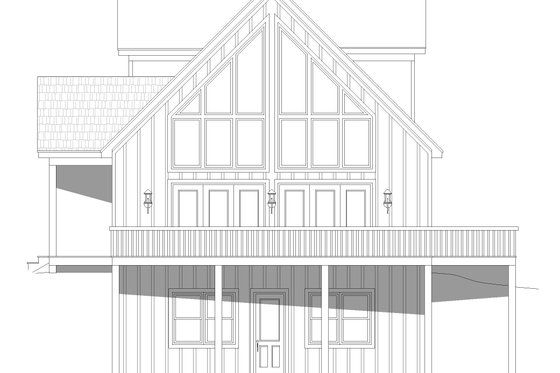 Exterior - Other Elevation 1 for Modern House Plan #932-585 - 3 bed, 2 bath
