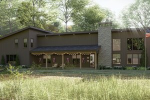 Barndominium Exterior - Other Elevation Plan #455-417