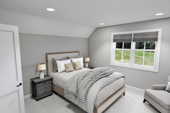 Interior - Bedroom for Craftsman House Plan #51-1300 - 3 bed, 3.5 bath