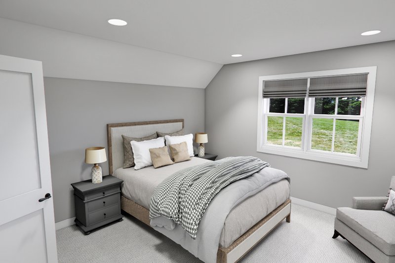 Architectural House Design - Interior - Bedroom for Craftsman House Plan #51-1300 - 3 bed, 3.5 bath