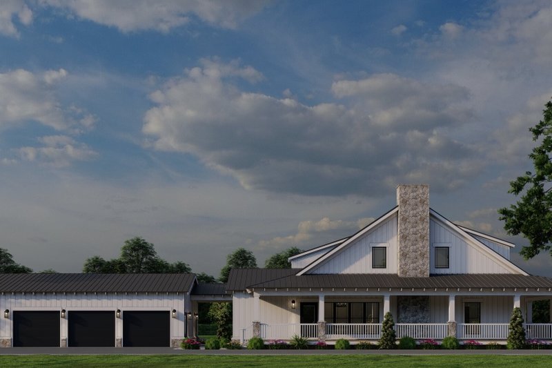 House Plan Design - Exterior - Other Elevation 7 for Country House Plan #923-30 - 4 bed, 3.5 bath