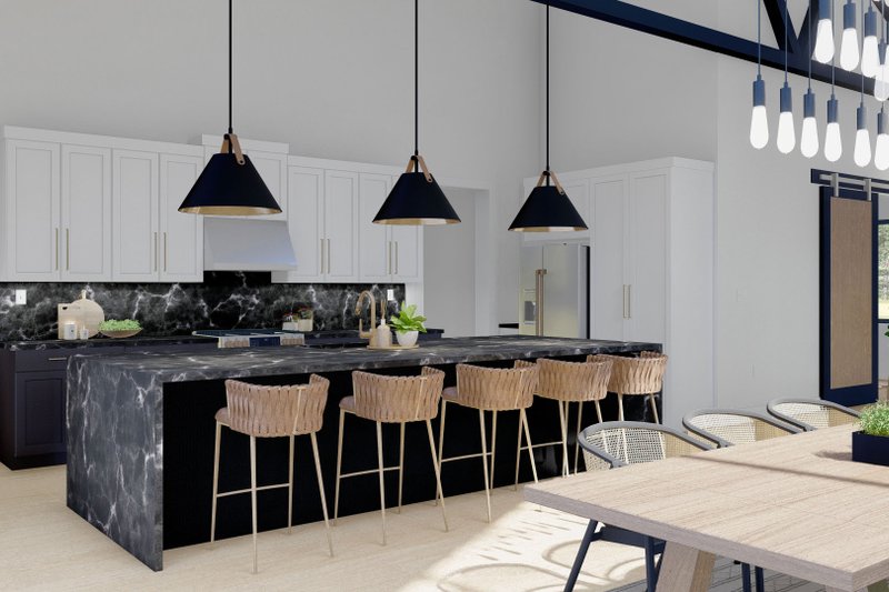 House Plan Design - Interior - Kitchen for Barndominium House Plan #455-240 - 3 bed, 2.5 bath
