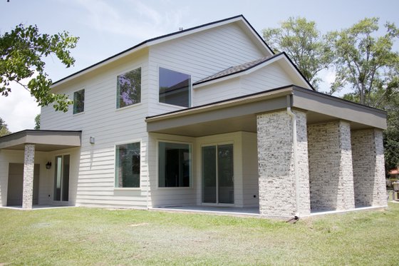 Exterior - Other Elevation for Modern House Plan #23-2308 - 4 bed, 2 bath