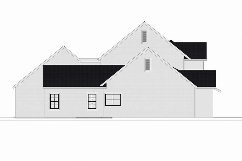 House Blueprint - Photo 18 for Farmhouse House Plan #1109-20 - 4 bed, 3 bath