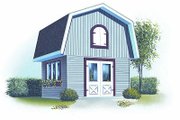Traditional Style House Plan - 0 Beds 0 Baths 448 Sq/Ft Plan #23-764 