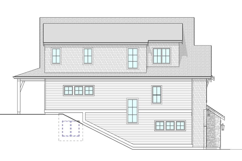 Home Plan - Exterior - Other Elevation for Farmhouse House Plan #1114-26 - 5 bed, 3.5 bath