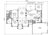 Modern Style House Plan - 4 Beds 3.5 Baths 4592 Sq/Ft Plan #51-190 