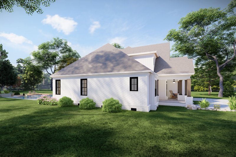 House Design - Exterior - Other Elevation for Craftsman House Plan #1094-23 - 3 bed, 3.5 bath
