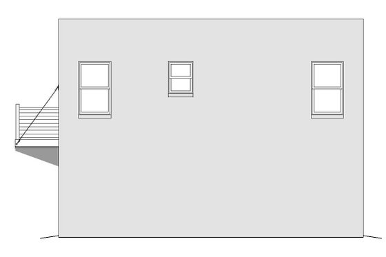 Exterior - Other Elevation 1 for Contemporary House Plan #932-126 - 1 bed, 1 bath