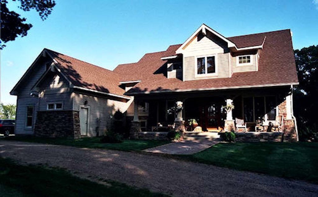 Exterior - Front Elevation 2 for Craftsman House Plan #51-289 - 4 bed, 2.5 bath