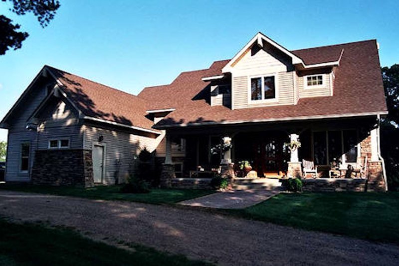 Exterior - Front Elevation 2 for Craftsman House Plan #51-289 - 4 bed, 2.5 bath