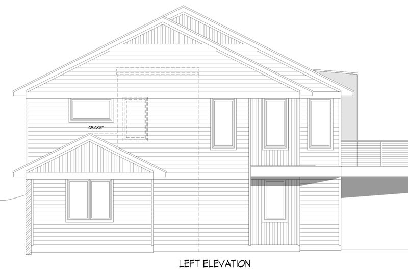 Dream House Plan - Exterior - Other Elevation for Contemporary House Plan #932-1302 - 3 bed, 3.5 bath