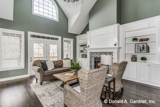 Interior - Family Room 1 for Country House Plan #929-522 - 3 bed, 2.5 bath