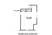 European Style House Plan - 3 Beds 2 Baths 1822 Sq/Ft Plan #81-13822 