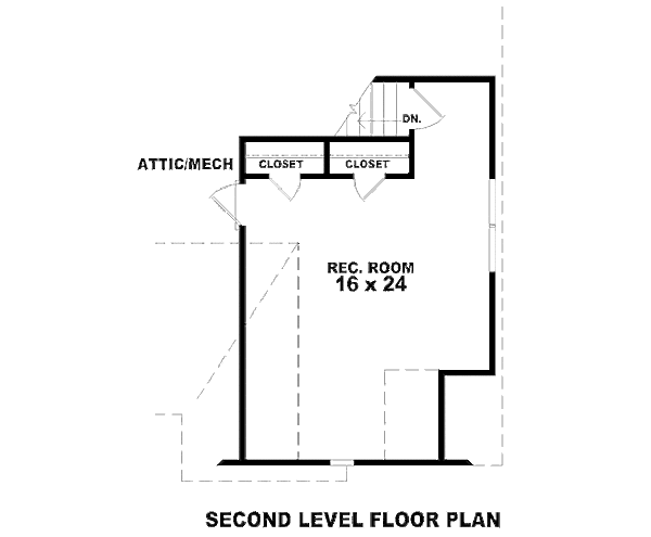 European Floor Plan - Other Floor Plan #81-13822