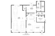 Traditional Style House Plan - 2 Beds 2 Baths 1842 Sq/Ft Plan #932-488 
