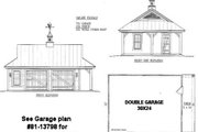 Country Style House Plan - 3 Beds 2.5 Baths 2373 Sq/Ft Plan #81-109 