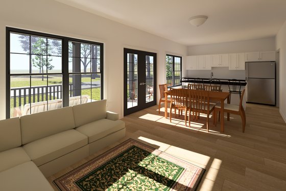 Interior - Family Room for Cottage House Plan #513-2396 - 3 bed, 2.5 bath