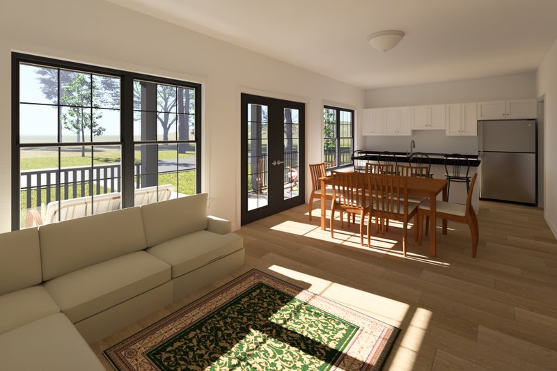 House Plan Design - Interior - Family Room for Cottage House Plan #513-2396 - 3 bed, 2.5 bath