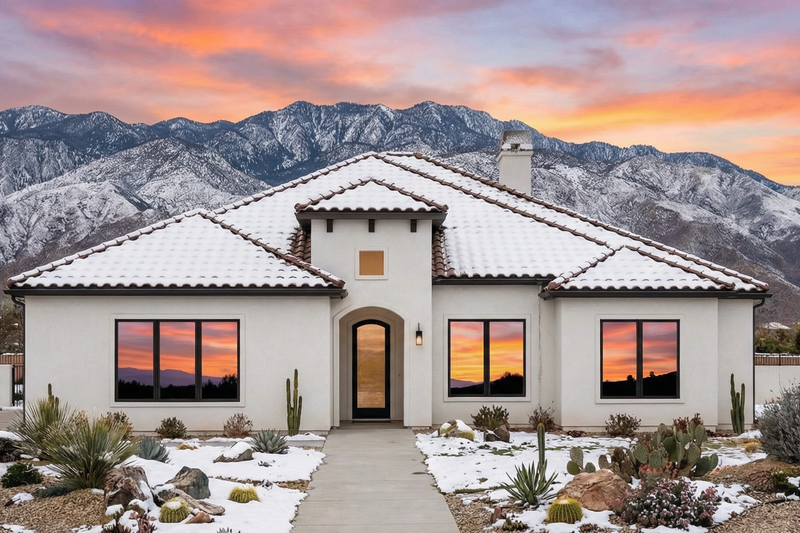 House Plan Design - Exterior - Front Elevation 3 for Mediterranean House Plan #1096-88 - 4 bed, 3 bath